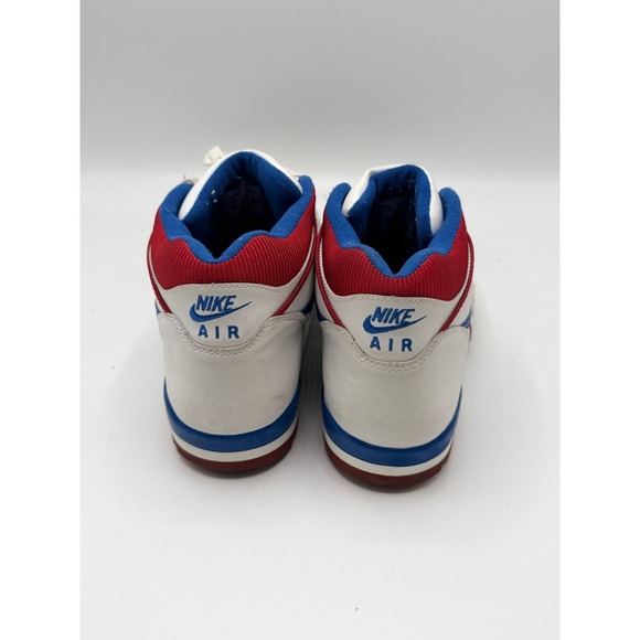 Nike Air Alpha Force 3 White Blue Red 307718-141 Mens Size 12 No Box